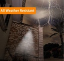 5 pcs 100 LED Solar Power Wall Light Motion Sensor Waterproof Outdoor Garden Lamp